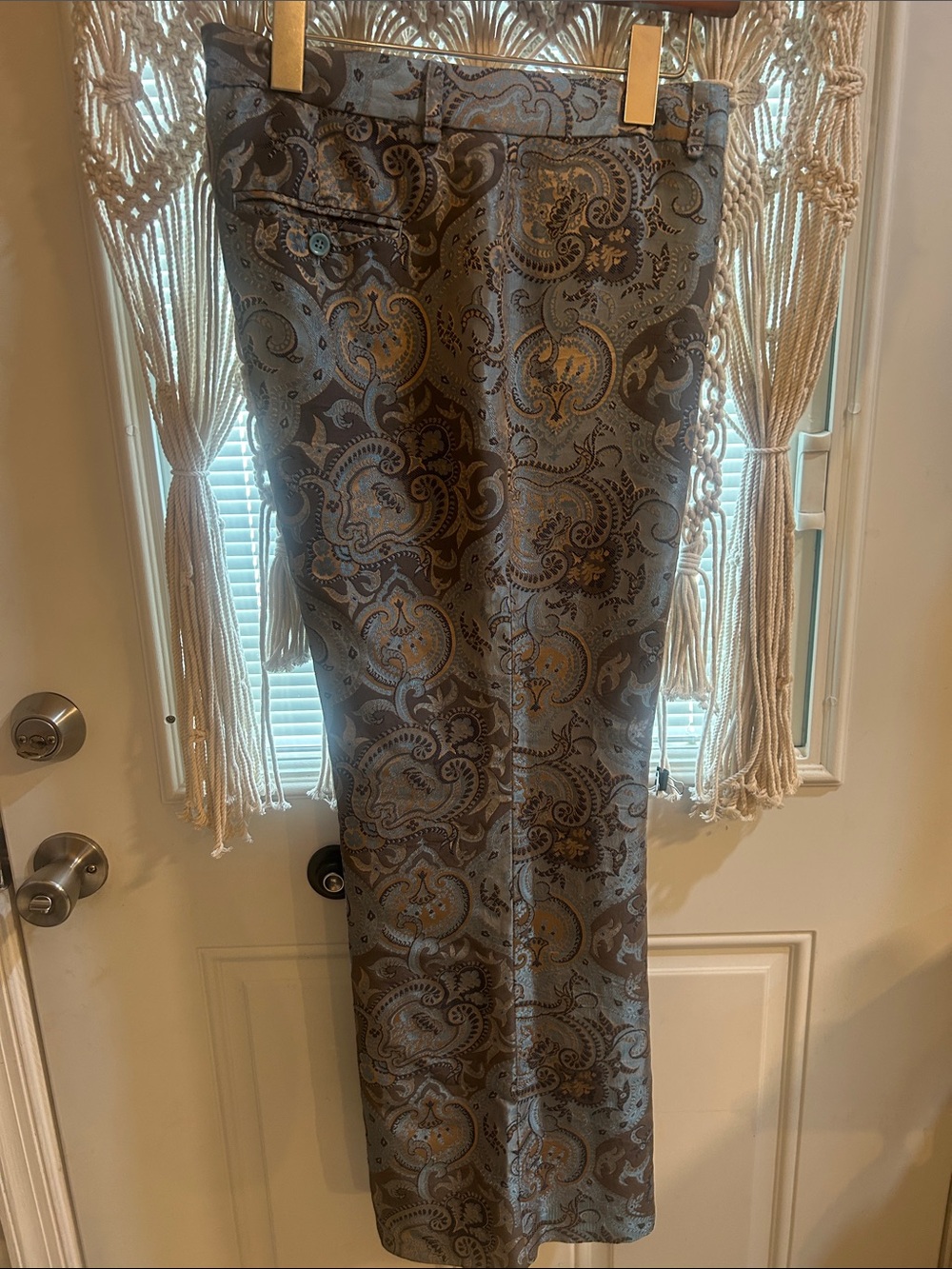 Vtg. Express. Limited edition embroidered flares.